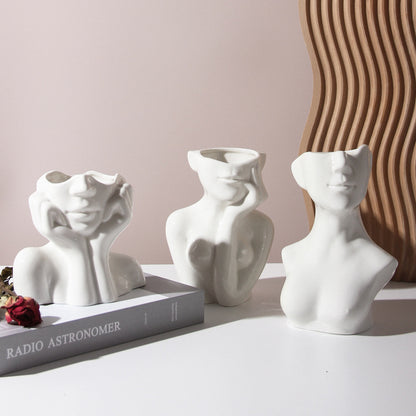 Vaso busto donna