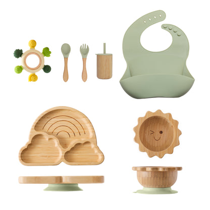 Set stoviglie bambù