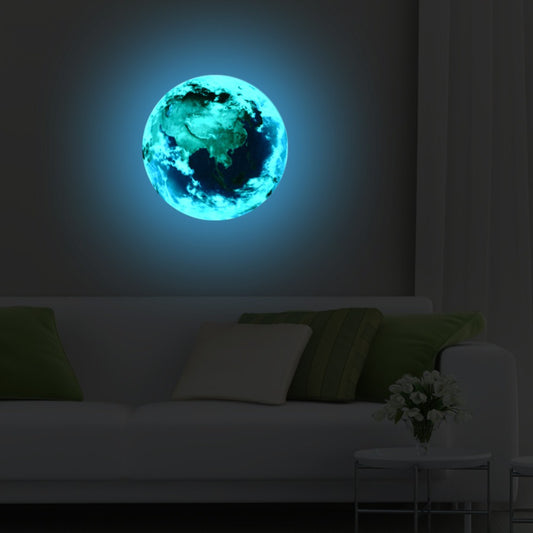 Adesivo murale Luna e terra