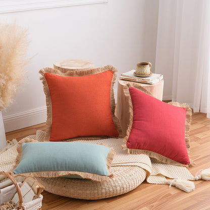 Cuscino cotone-lino stile nordico