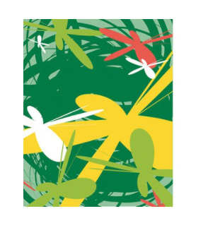 Quadro da colorare piante