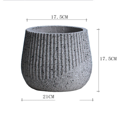 Vaso in cemento per piante