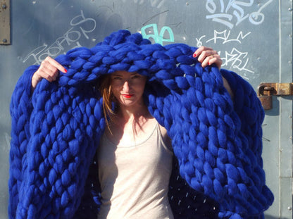 Coperta lana spessa