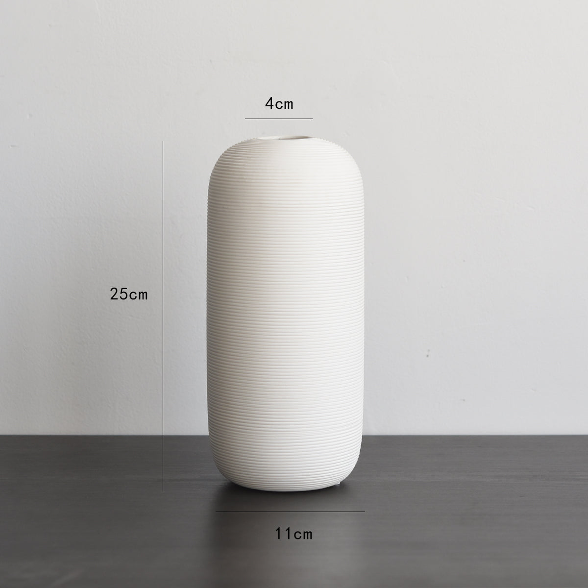 Vaso smaltato minimalista