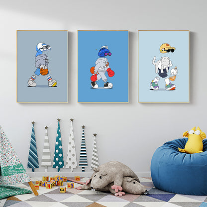Poster Personaggi Cartoon