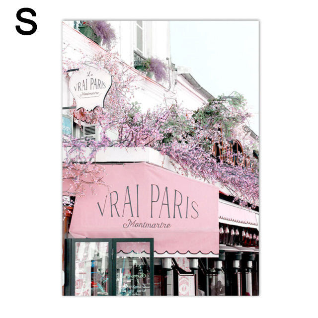 Quadro peonie Torre Eiffel