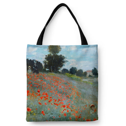 Borsa tela ninfee