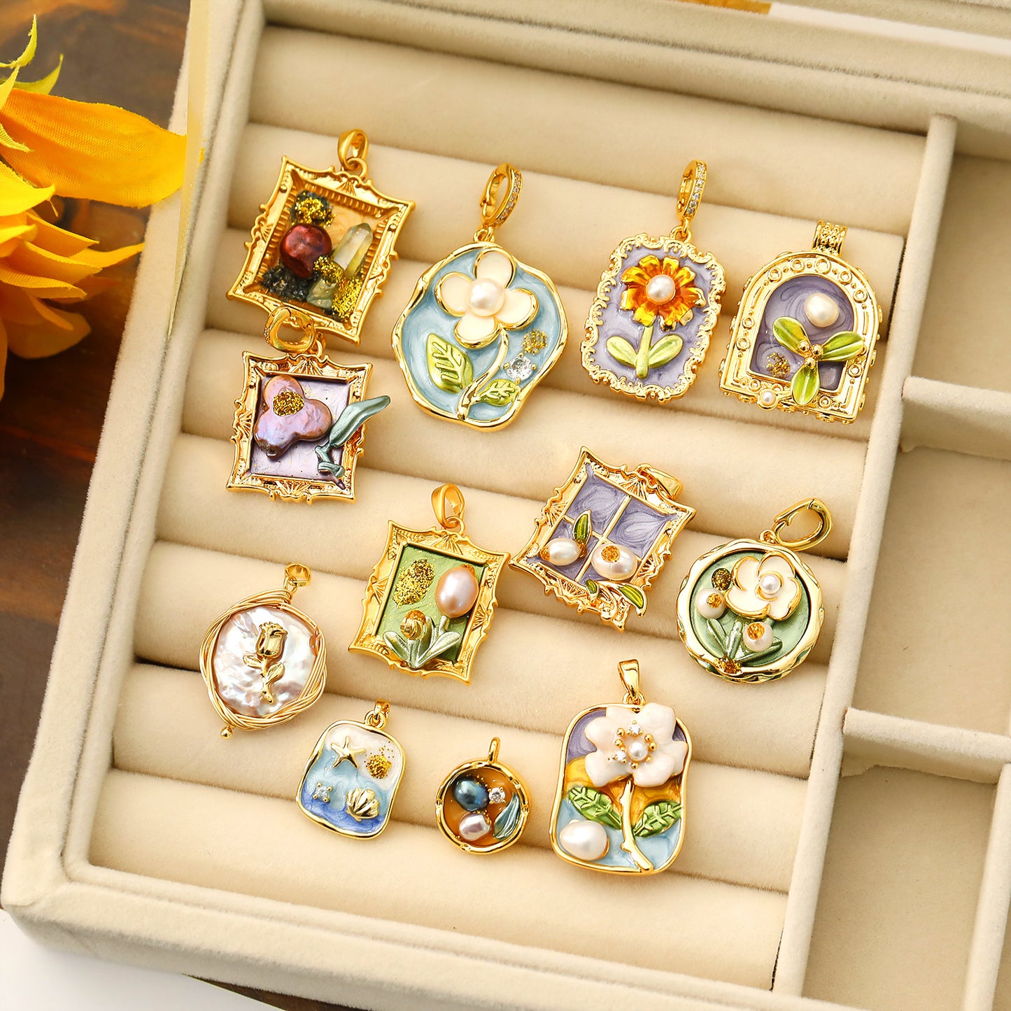 Collana Perla Barocca