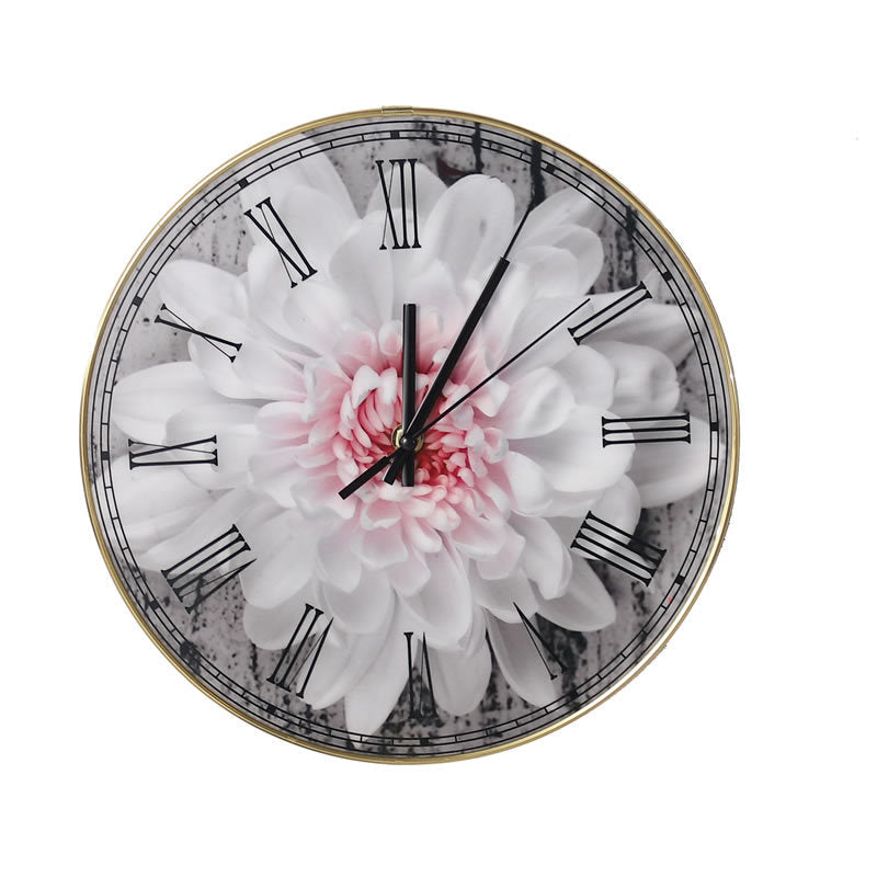 Orologio da parete Cervo fiori