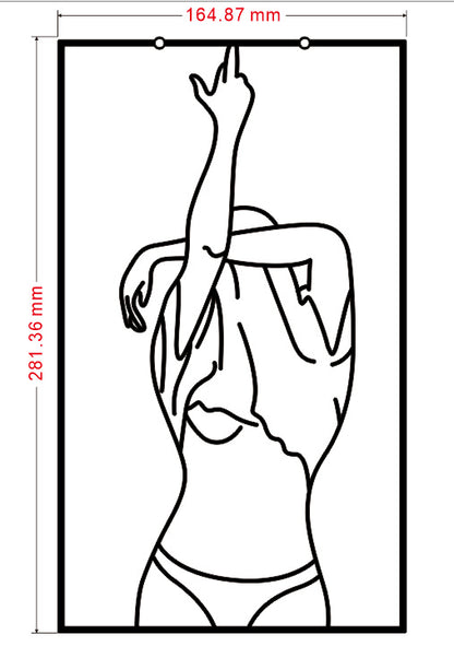 Quadro corpo femminile