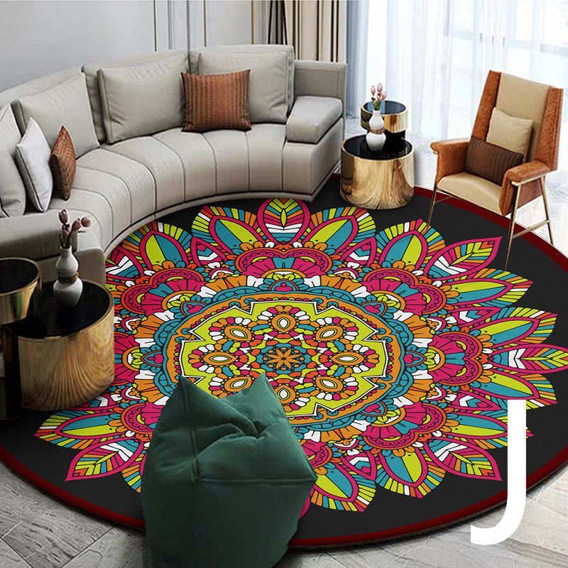 Tappeto mandala stile etnico