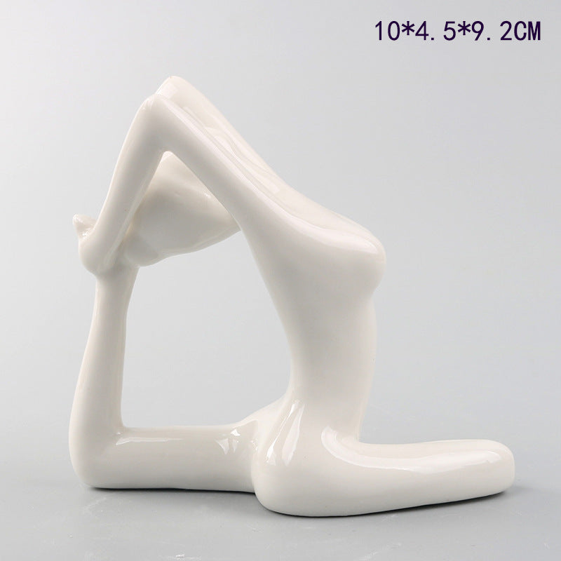 Scultura ragazza yoga