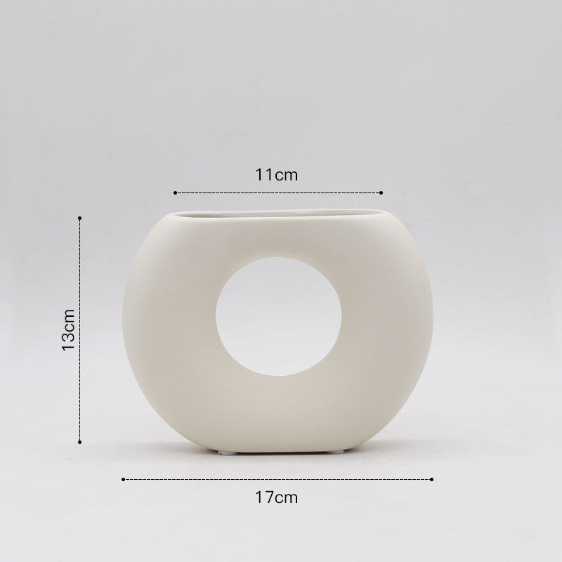 Vaso ceramica fiori