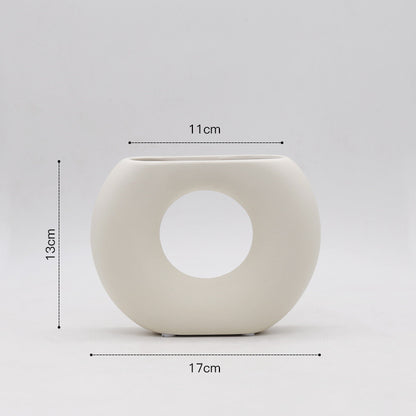 Vaso ceramica fiori