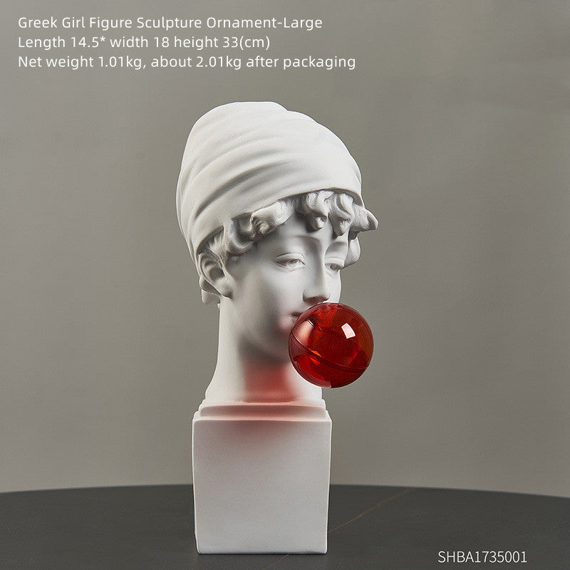 Statuetta Gesso