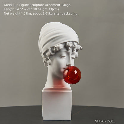 Statuetta Gesso