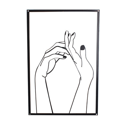 Quadro silhouette da parete