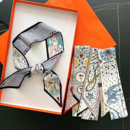 Foulard seta tarocchi
