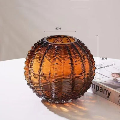 Vaso cactus in vetro
