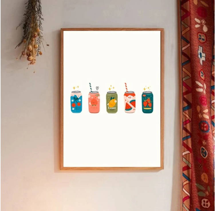 Quadro Nordico incorniciato