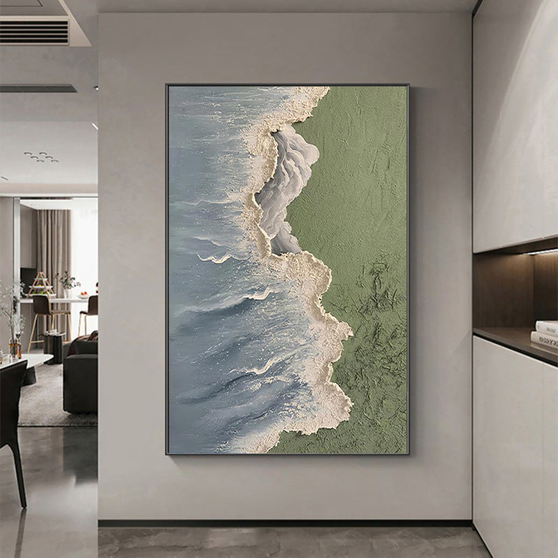 Quadro astratto con texture