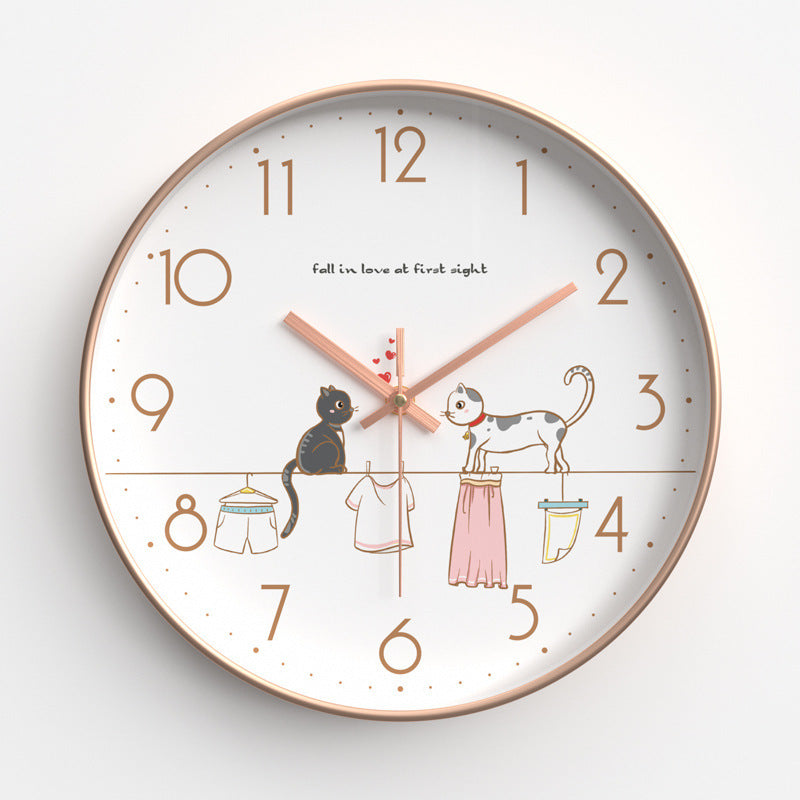 Orologio da parete Forme astratte colorate