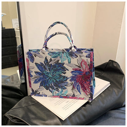 Borsa tracolla dipinta
