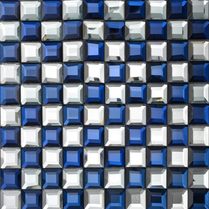 Specchio murale a mosaico