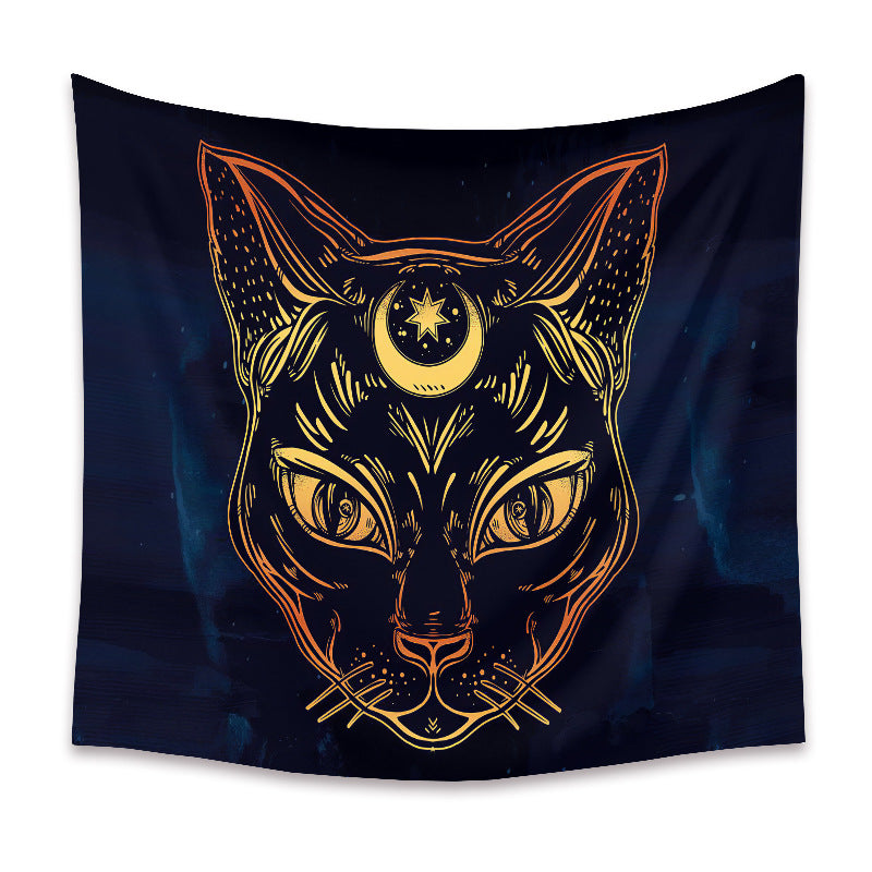 Tappezzeria gatto nero