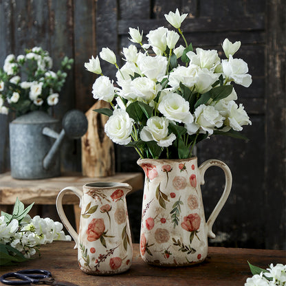 Vaso Ceramica Retro Francese