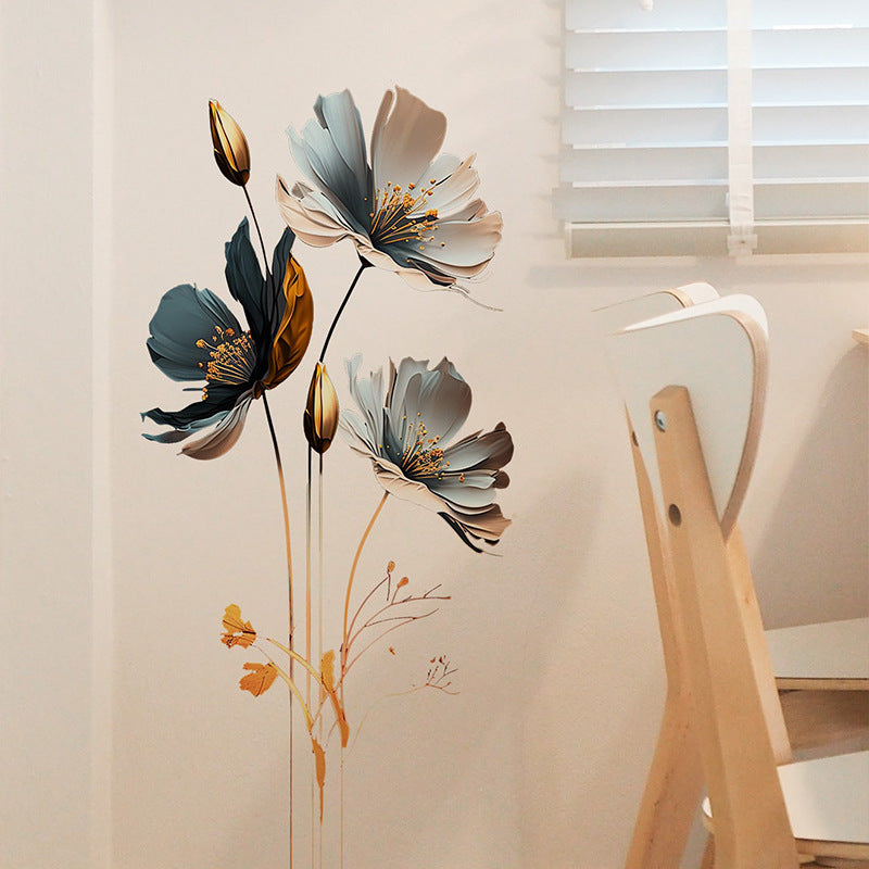 Adesivo fiori 3D