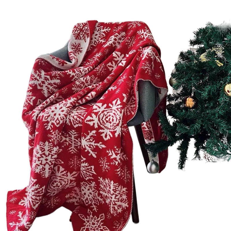 Coperta fiocchi neve