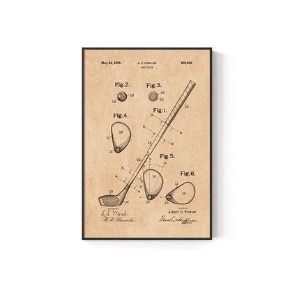 Stampa tema golf