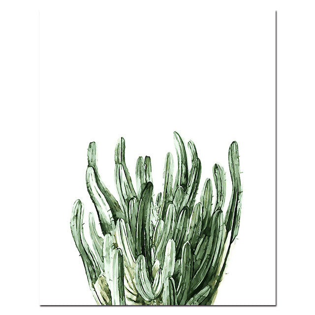 Quadro piante verdi