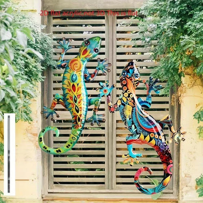 Geco decorazione murale