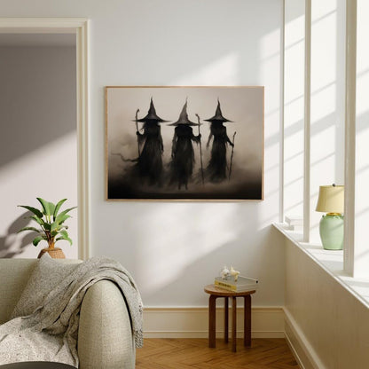 Quadro strega Halloween