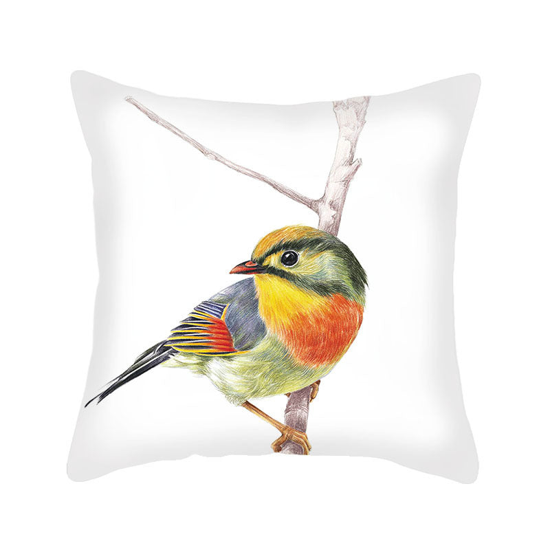 Cuscino uccelli stile nordico