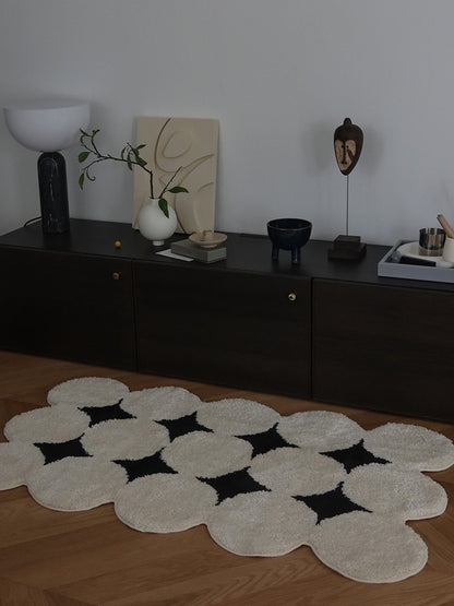 Tappeto trapuntato nordico
