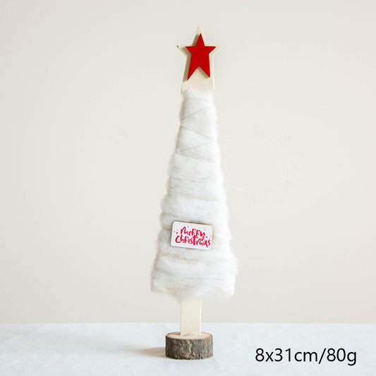 Decorazione alce feltro natale