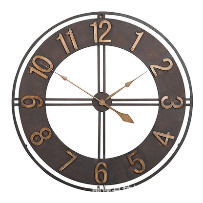 Orologio da parete Numeri romani cross