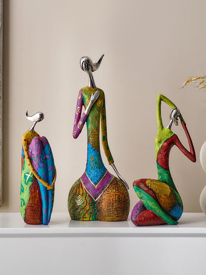 Ornamento con figura yoga