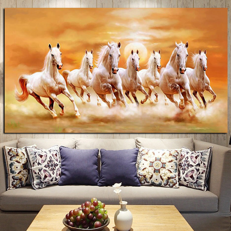 Quadro cavallo bianco