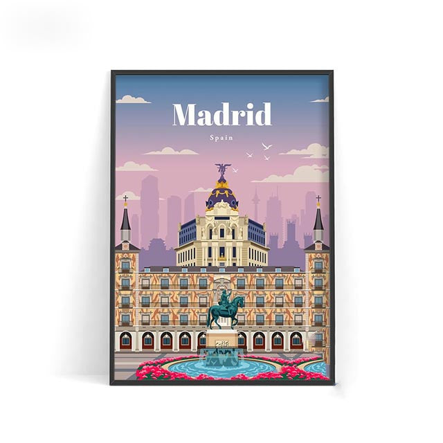Poster mappa città