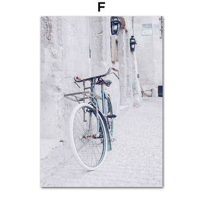 Poster lavanda e bicicletta