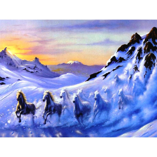 Quadro mosaico diamanti
