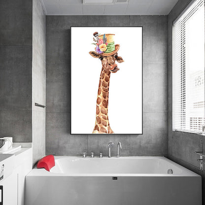 Tela Giraffe Acquerello