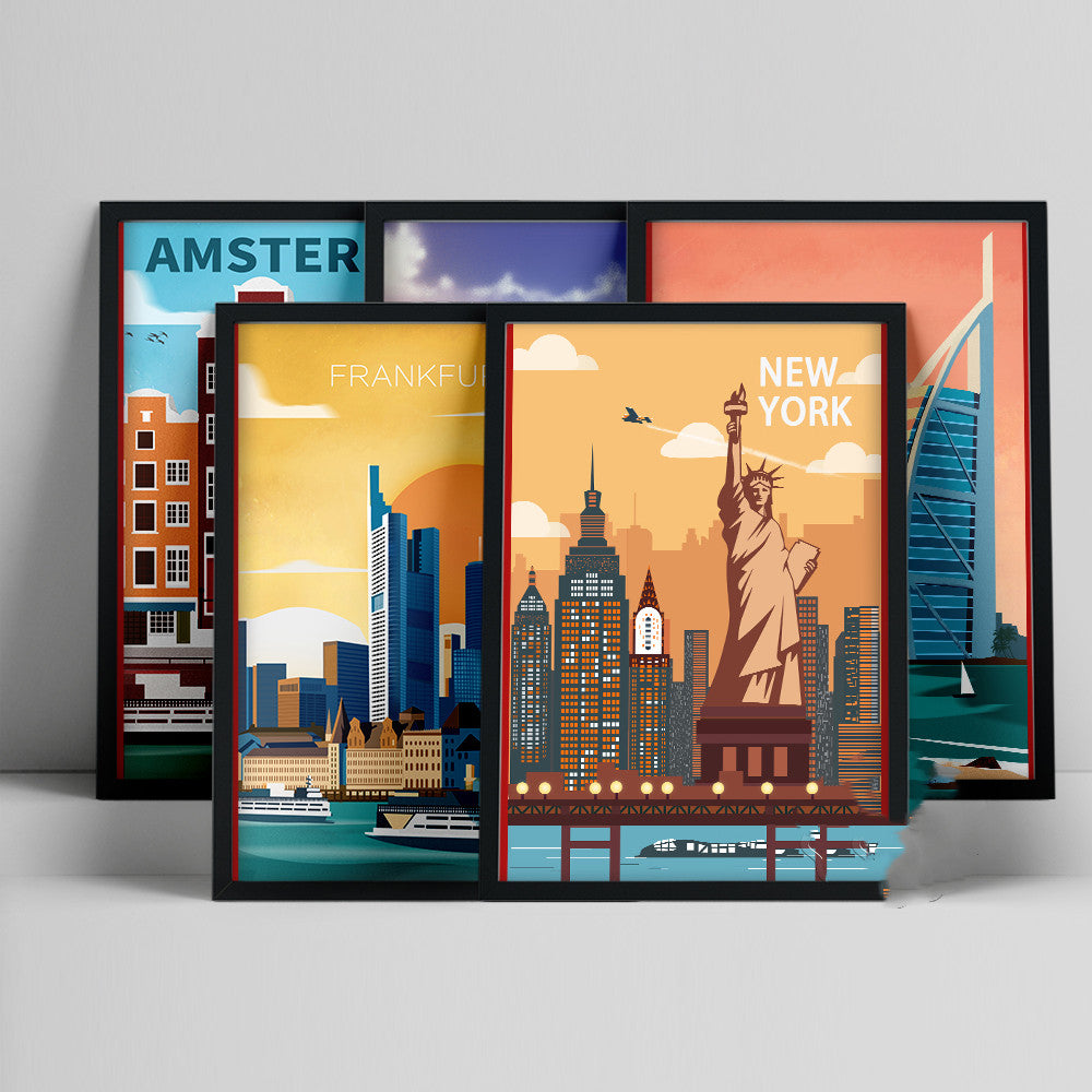 Stampa vintage viaggi