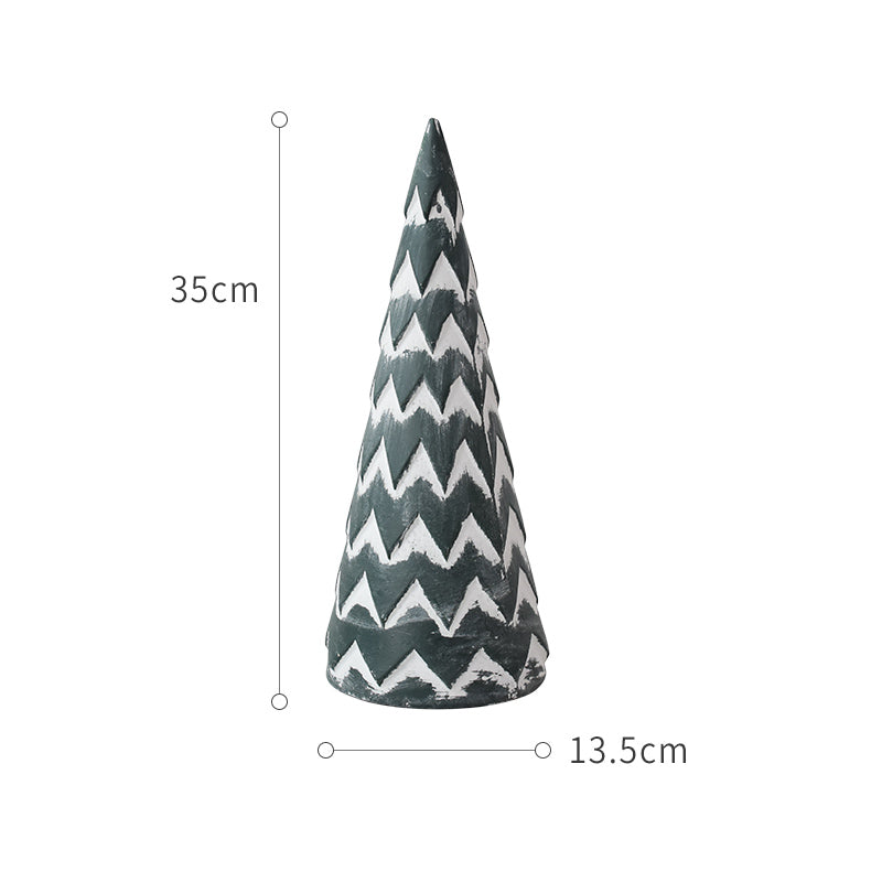 Mini albero Natale colori tenui