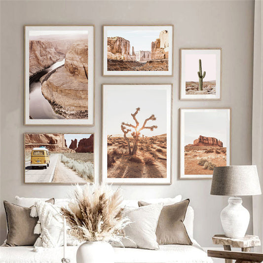 Quadro su tela Paesaggi desertici americani