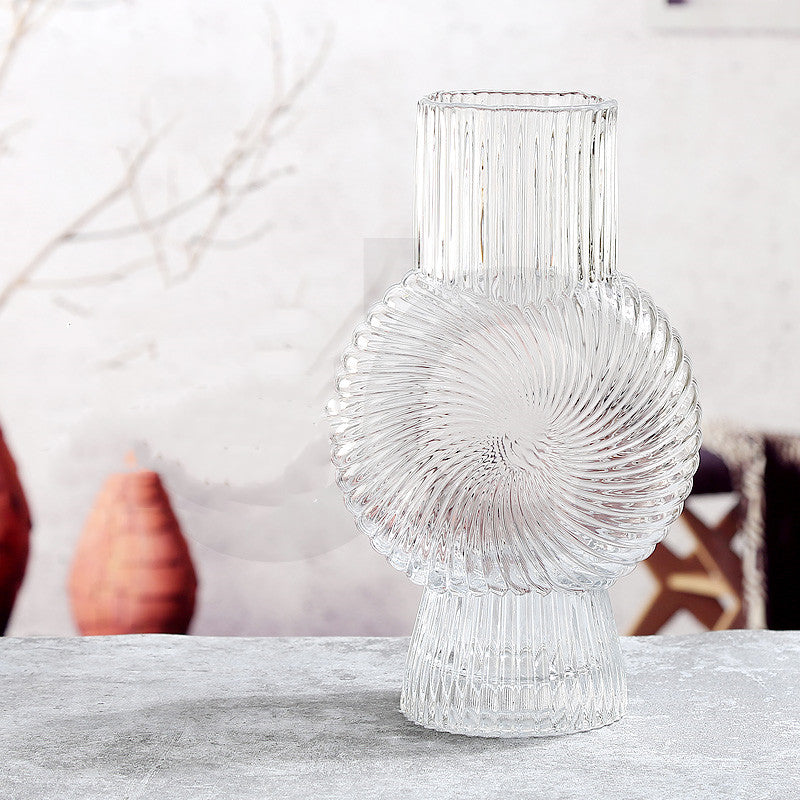 Vaso terrario trasparente